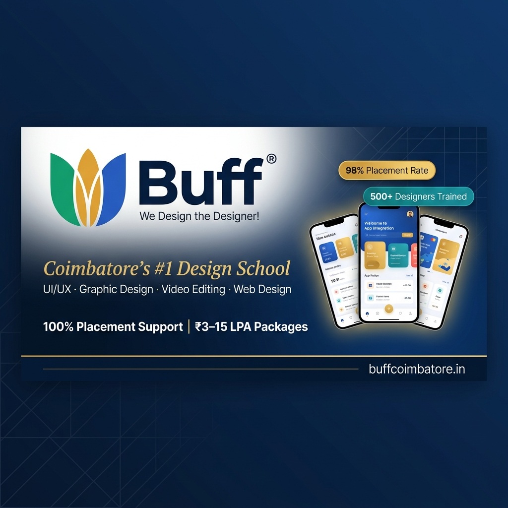 Best UX UI Design Course in Coimbatore | Figma & Design Thinking Training